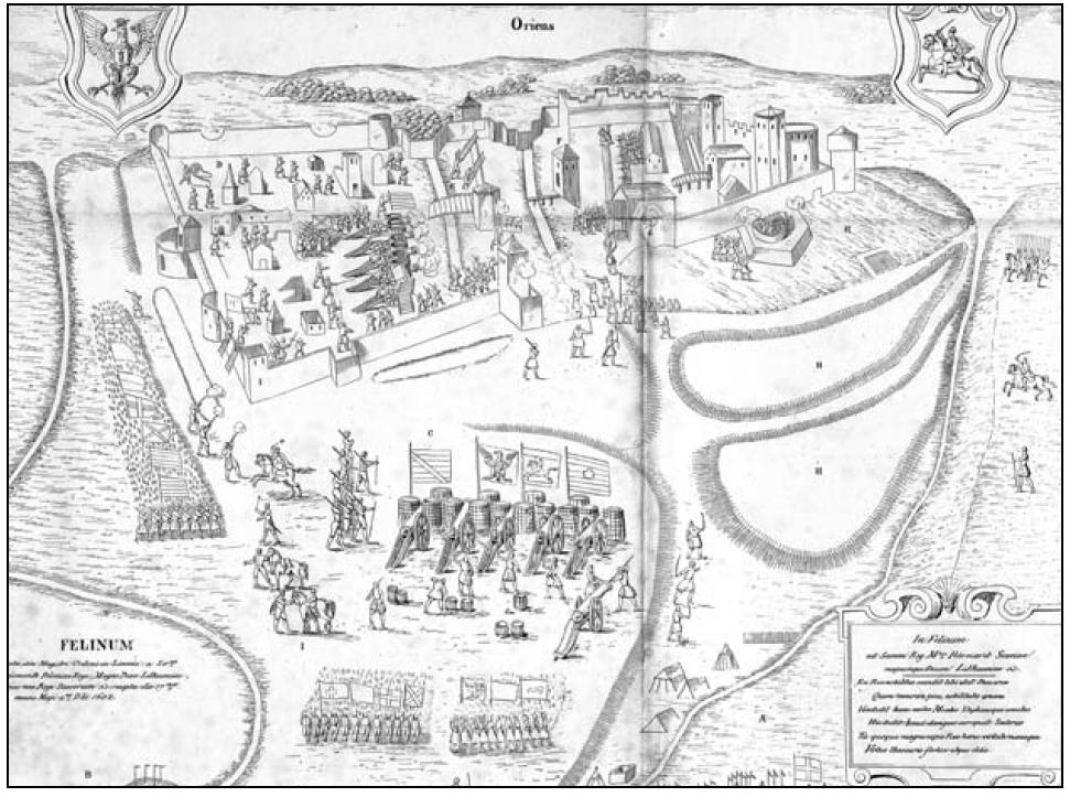 Осада  Вильянди поляками в 1602 году 
